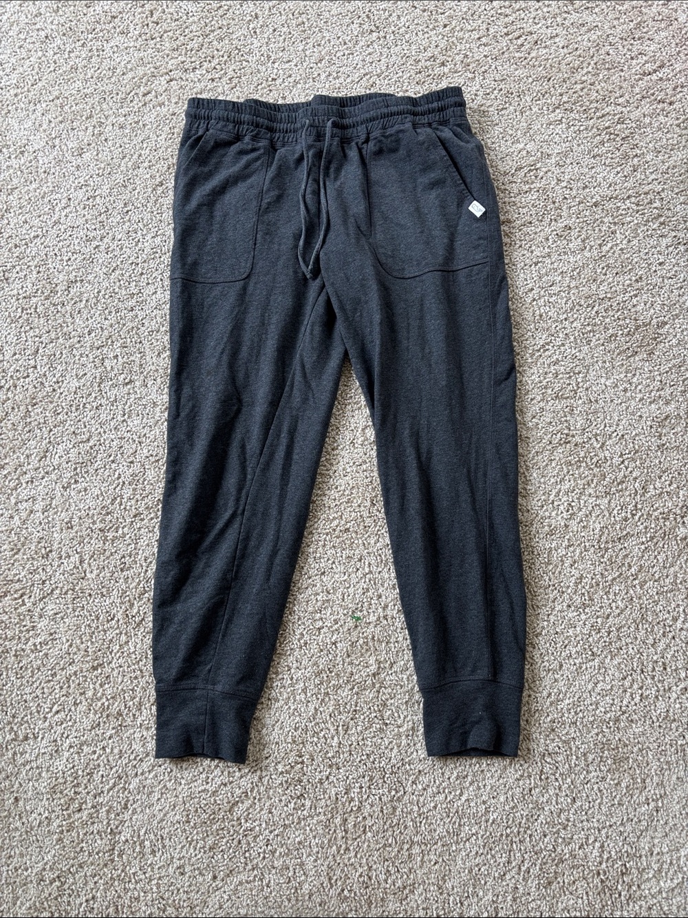 Vineyard Vines Charcoal Gray Women's Jogger Pants with Drawstring